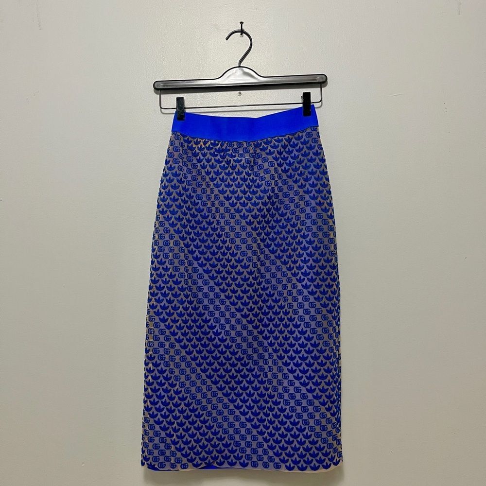 Gucci x Adidas Patterned Skirt